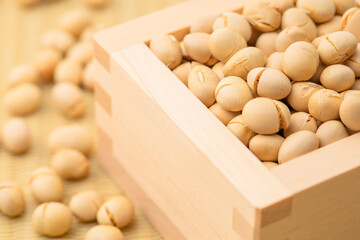 節分の煎り大豆