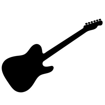 Electric Guitar Isolated