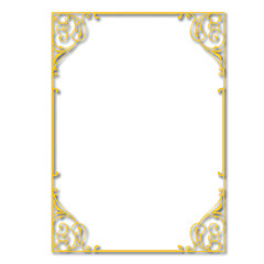 Frame, in the style of an ornament, Vector illustration eps 10, Art.	