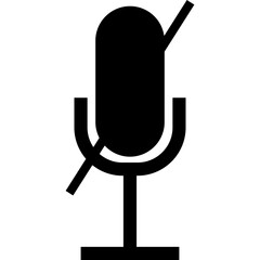 microphone mute icon