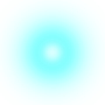 blue sparkles and lens flare light