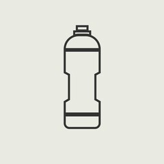 Sport water bottle icon