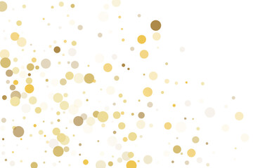 Gold glitter confetti, great design for any purpose. Party decor.