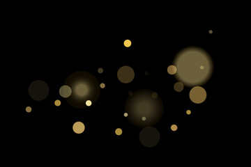 Gold glitter confetti, great design for any purpose. Party decor.