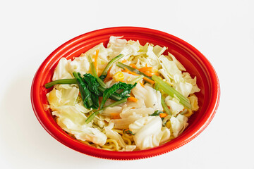 レンチン前のタンメン