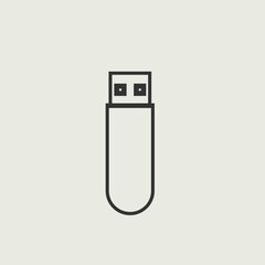 Flash storage memory icon