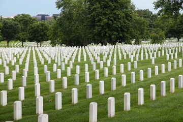 Fototapeta na wymiar Arlington Cemetery, Virginia