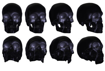 skull human, halloween