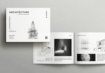 Architecture Brochure Layout Landscape