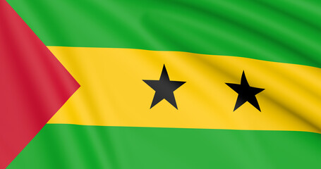 Flag Of Sao Tome and Principe