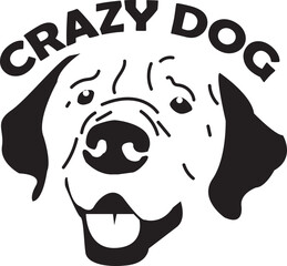 Crazy dog Dog T-shirt For dog loves