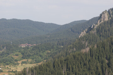 view of the mountains