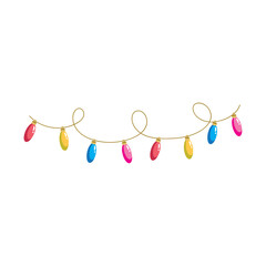 merry christmas lights bulbs