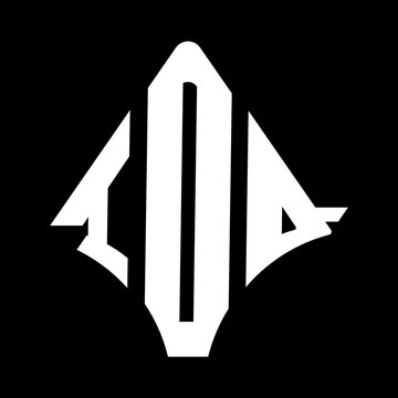 IOQ logo. IOQ logo letter logo design vector image. IOQ letter logo design. IOQ modern and creative letter logo. 3 letter logo Vector Art Stock Images.  