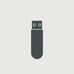 Memory stick vector icon illustration sign