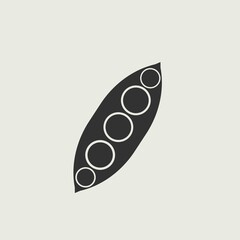 Pea pod icon