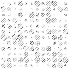 Circles line, halftone random pattern background. Vector illustration.