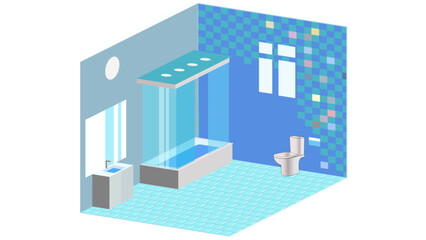 bathroom ilustration