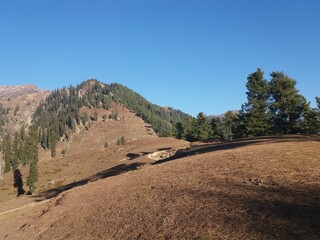 path in the mountains
