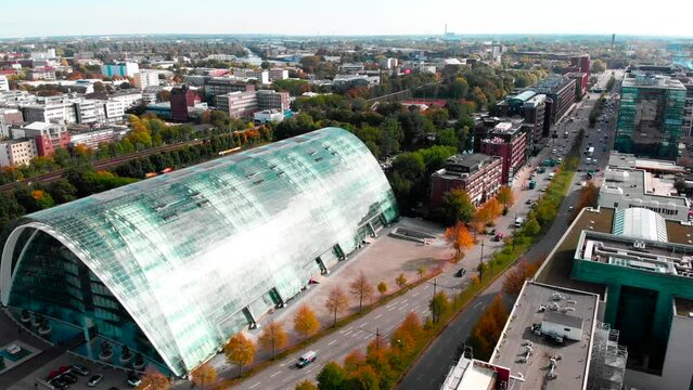 CHRISTA Eventschiff Hamburg Drone Aerial View