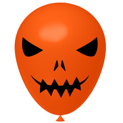 Ghost face 3D balloon for Halloween