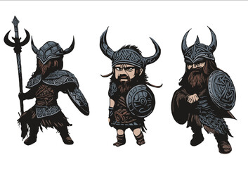 chibi viking character