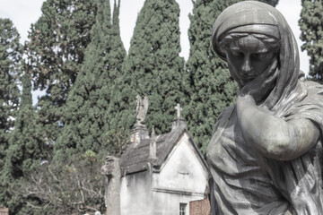 Fototapeta premium Consolação Cemetery, Sao Paulo, Brazil
