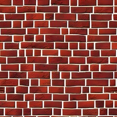 Fototapeta premium The bricks are perfectly laid out in a neat and tidy pattern. The surface is smooth and free of any dirt or debris.