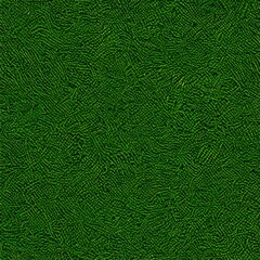 Fototapeta premium Throughout the field, a carpet of green stretches outwards, each blade perfectly in place. The grass is so dense that not even a single flower manages to peek through.