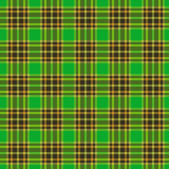 Fototapeta premium Decorative tartan plaid tiles pattern illustration