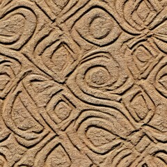 There is a close-up picture of sand with small, uniform grains. The color ranges from light tan to brown. There are no large rocks or shells in sight.