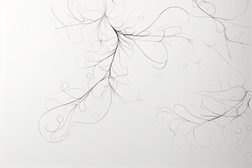 Hand-drawn lines. Abstract wave pattern simple, pattern, web design.