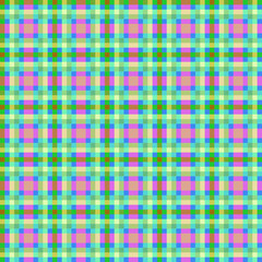 Decorative tartan plaid tiles pattern illustration
