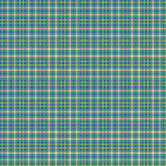 Fototapeta premium Decorative tartan plaid tiles pattern illustration