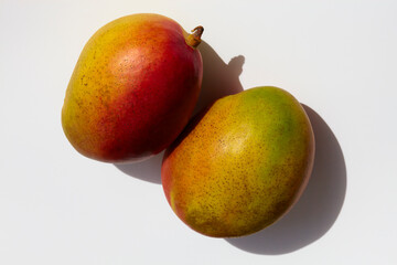 mango on white