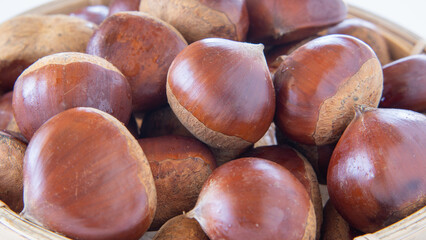 山盛りの栗