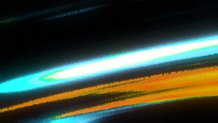 Beautiful stripes of aurora borealis all over the night sky. Motion. Blinking colorful lines of the northern lights. - Powered by Adobe