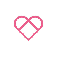 Heat Love Icon Vector Template