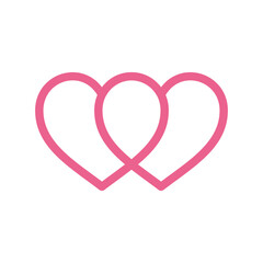 Heat Love Icon Vector Template