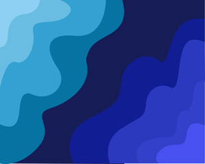 Blue Abstract Pattern