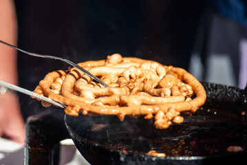 Traditional dish of the San Froilan Fest in Leon Spain