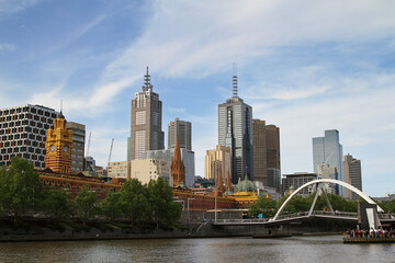 Fototapeta na wymiar Melbourne skyline
