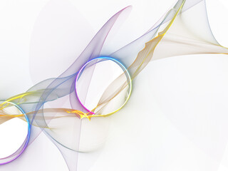 Transparent abstract background, png.