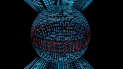 Advertising on the web binary data sphere