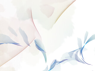 Transparent abstract background, png.