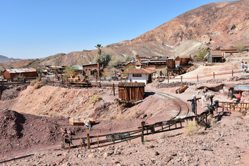 Particular of Calico Ghost Town, California
