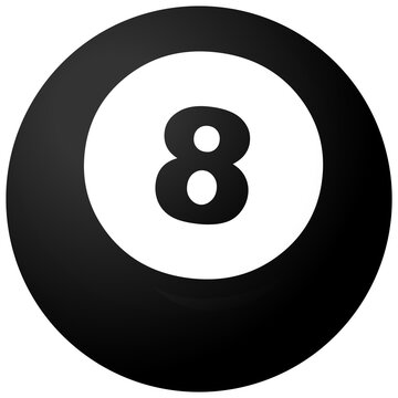 recommend clip art: billiard 8 ball