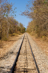 rail road in brazilian country