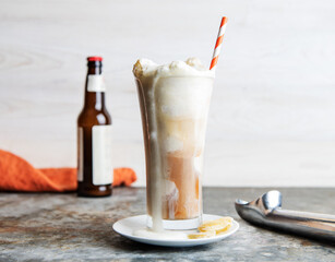 Root beer float