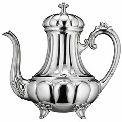 Antique silver pot